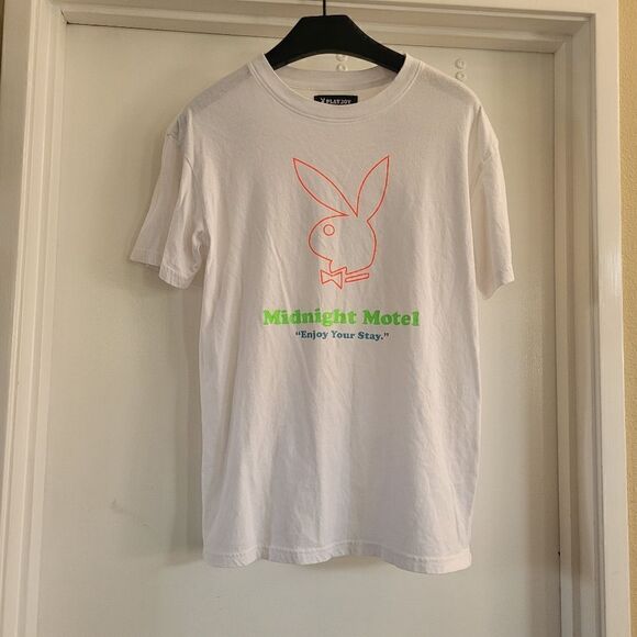 Playboy Pacsun Midnight Motel Enjoy Your Stay  T Shirt - Picture 1 of 6